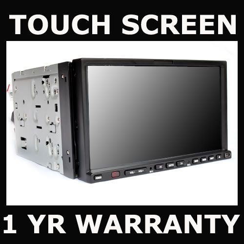 Touch Screen Double DIN Car Radio DVD Stereo in Dash 7