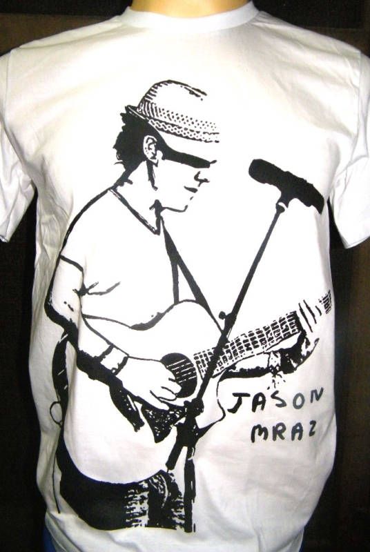 Jason Mraz Indie Reggae Pop Rock Surf T Shirt Size SML