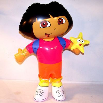NEW DIEGO INFLATE 24IN TOY play toy doll dora friend inflatabel blowup novelty 