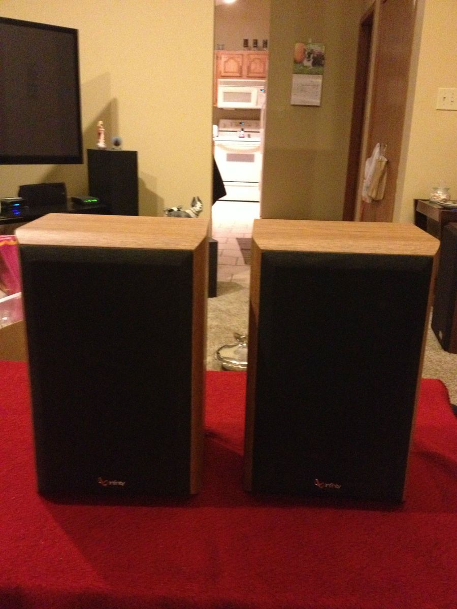 Infinity Reference One Series Bookshelf Speakers Nice On Popscreen