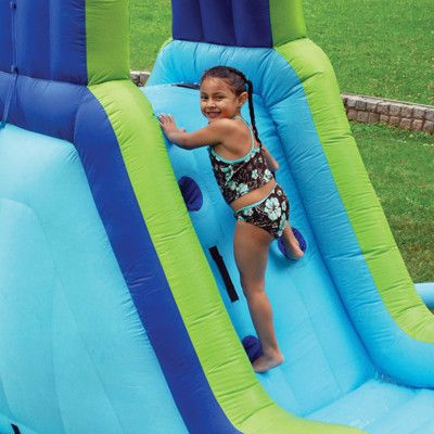 Sportcraft Aqua Wave II Outdoor Inflatable Water Slide