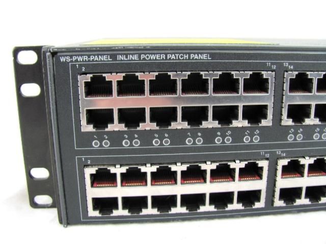 Cisco WS PWR Panel 48 Port Poe Inline Power Patch Panel