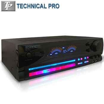 Integrated AMPLIFIER RECEIVER 1500 Watts TECHNICAL PRO AM FM Tuner