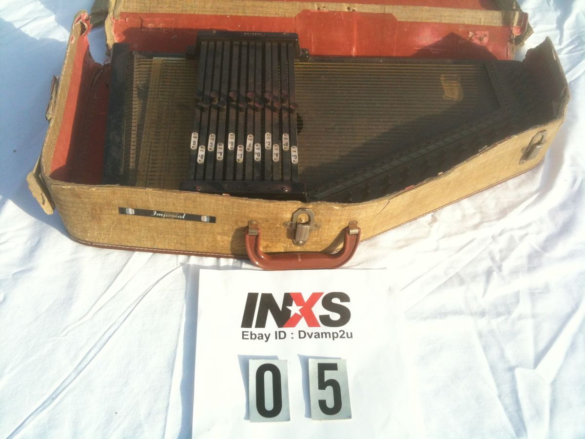 INXS Vintage 50s 60s Imperial Autoharp 05