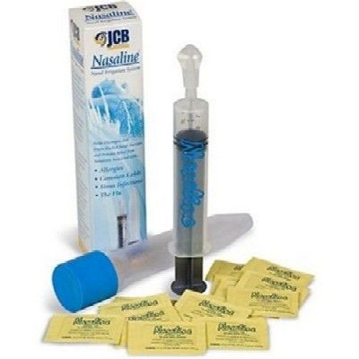 Nasaline Adult Kit Nasal Rinsing Irrigation System New