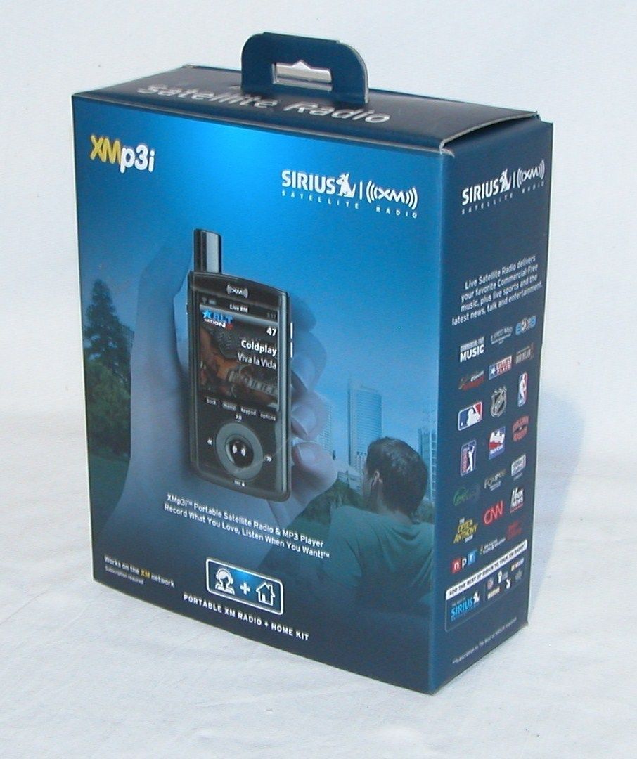   Xi Portable Car Home Sirius Satellite Radio Receiver  Kit