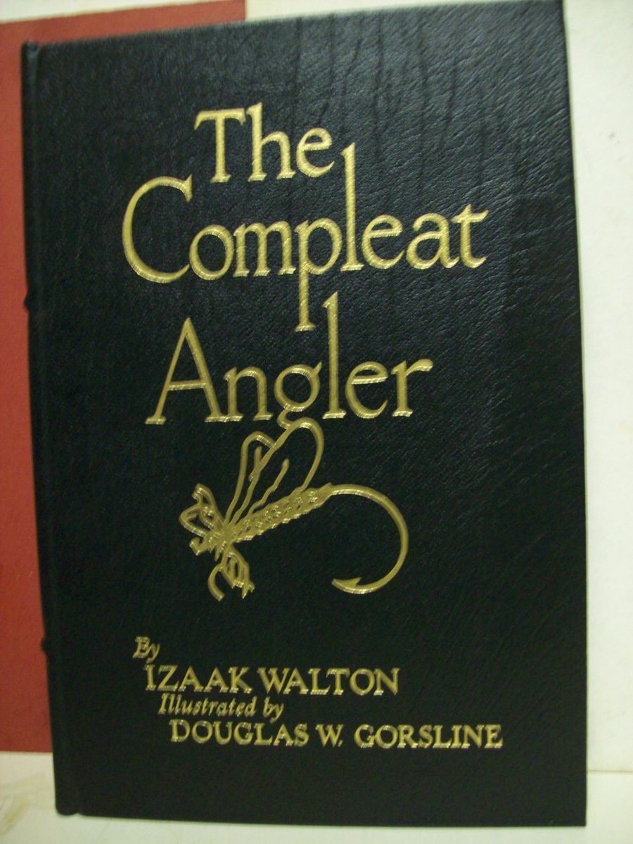 Easton Press Stuff The Compleat Angler Izaak Walton