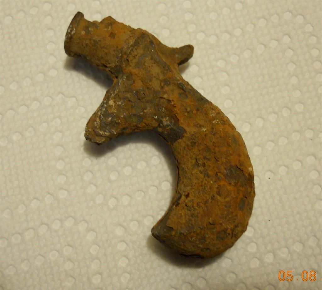 Battle of Iuka Mississippi Dug Civil War Derringer Pistol RARE