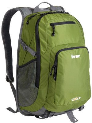 Ivar Alta Ergonomic Shelf Laptop Backpack Green