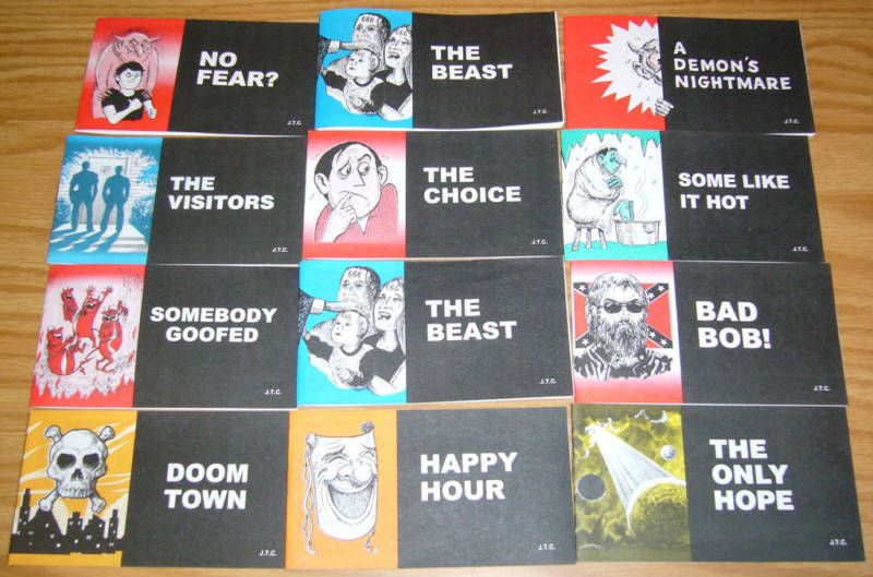 12 Jack Chick Tracts Christian Comics Mixed Lot