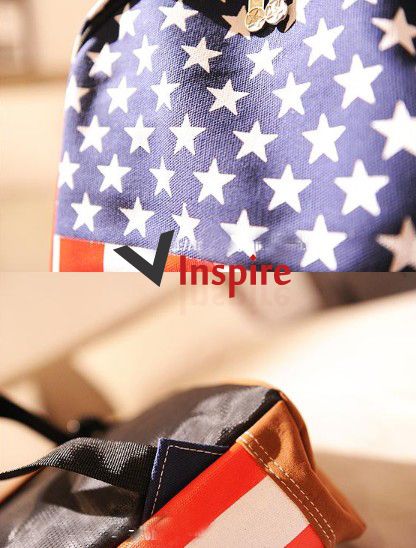 New UK Union Jack Patterns Canvos Backpack Travel Journey Bag