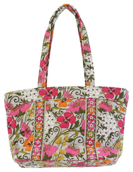 Vera Bradley Tea Garden Mandy Handbag Purse New