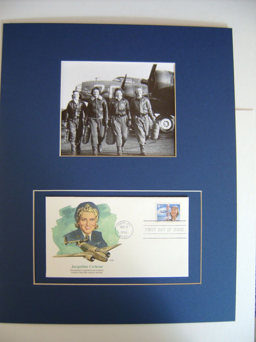 Jacqueline Cochran 1st Day Cover Wasp Women Air Force Service Pilot s