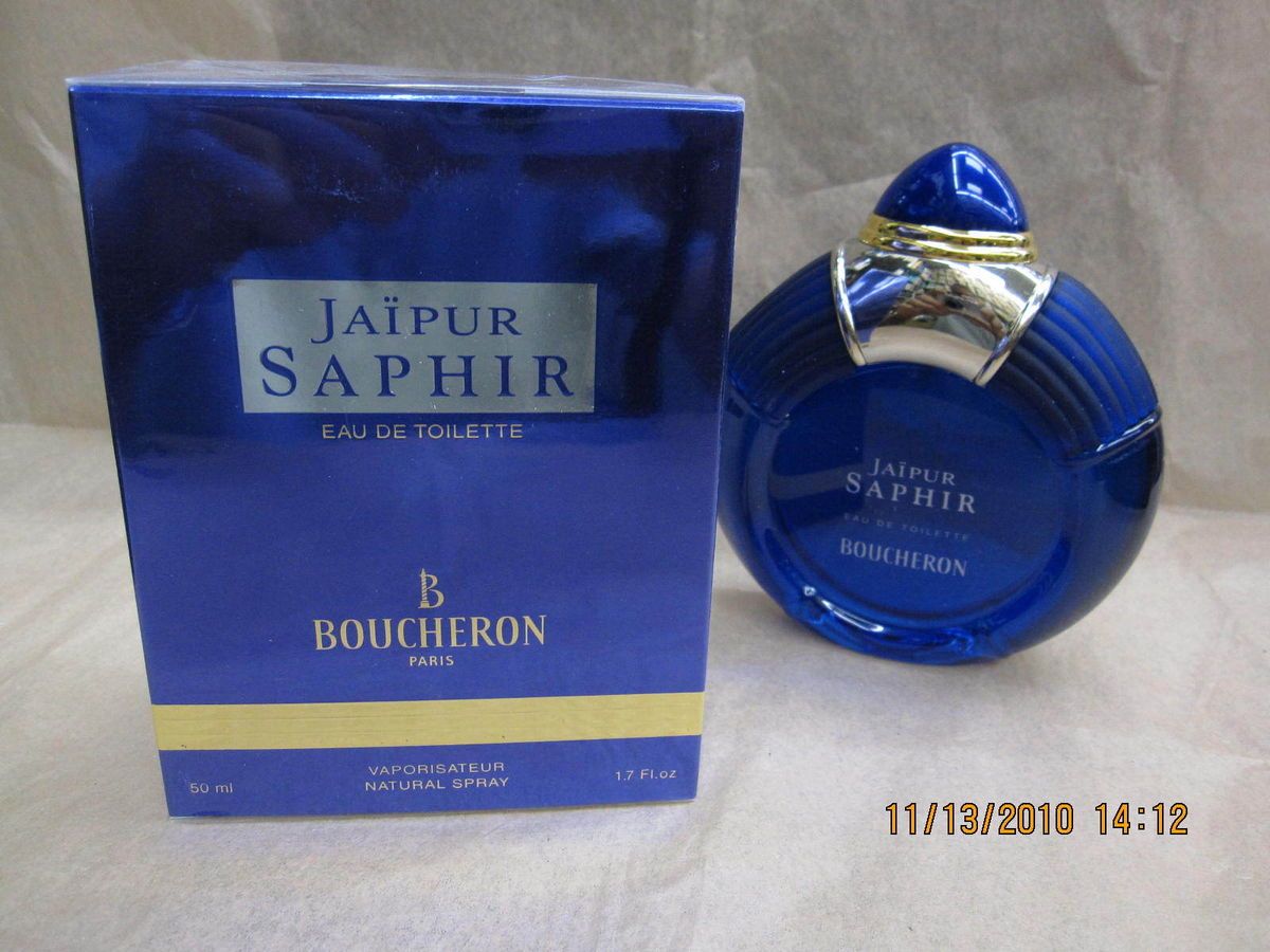 JAIPUR SAPHIR BOUCHERON 1.7 FL oz / 50 ML Eau De Toilette Spray Sealed