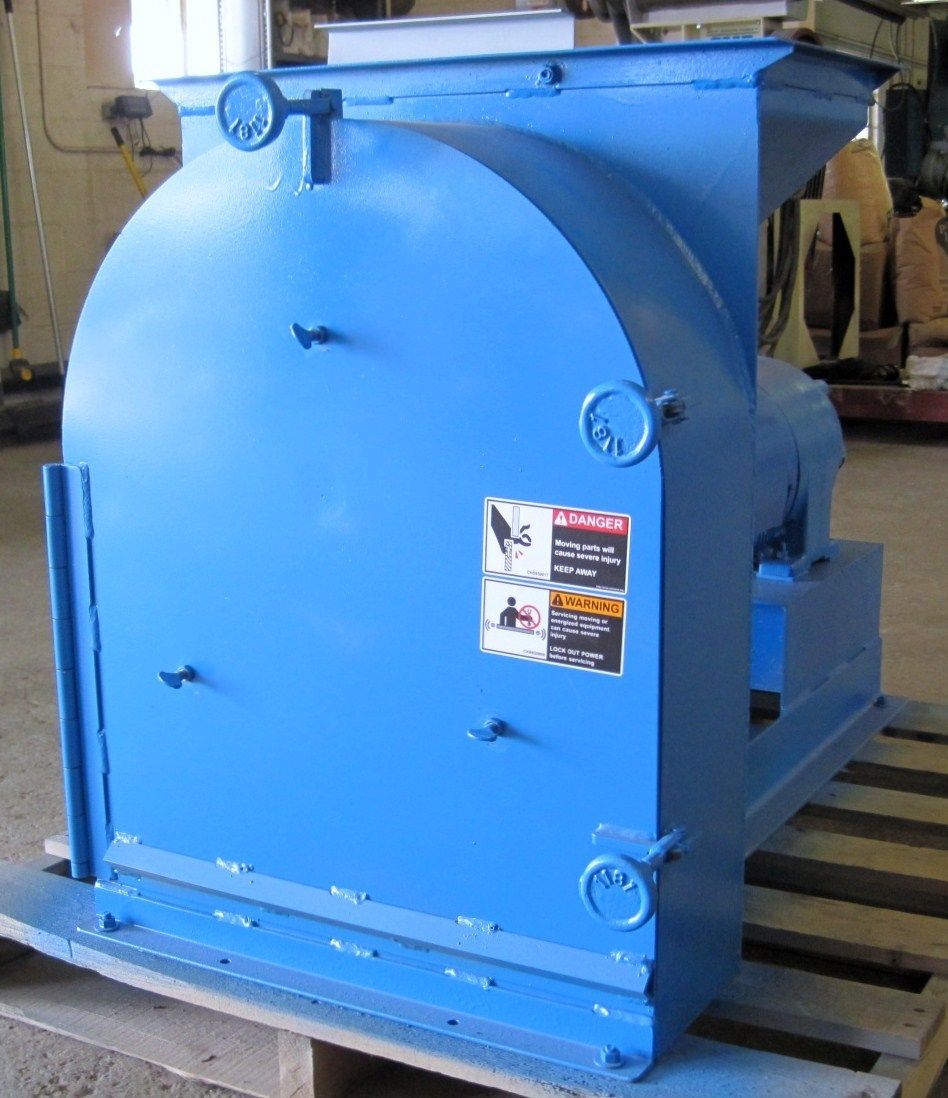 Jacobson Hammer Mill Model P160 10HP Hammermill With Good Hammers and