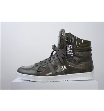 Jump J75 Fierce Khaki Olive Lizard High Top