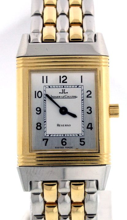 Jaeger LeCoultre Reverso 18K Gold and Stainless Watch