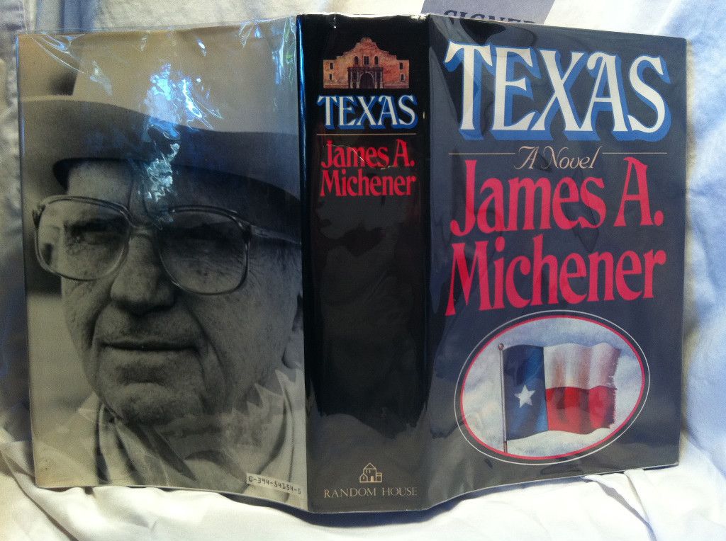 Texas by James Michener Signed First Edition