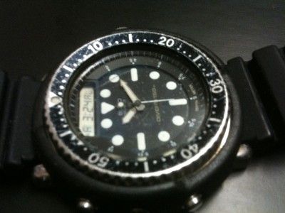 Seiko H558 5000 Arnold Arnie James Bond Divers Tuna 150M Movie Prop