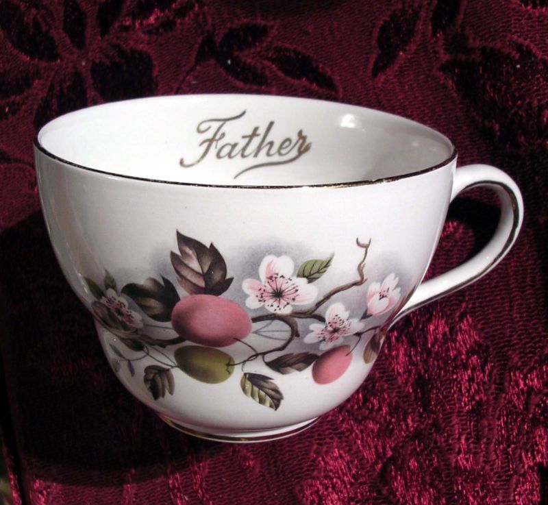 Antique Old Foley James Kent Father Shaving Mug Chintz