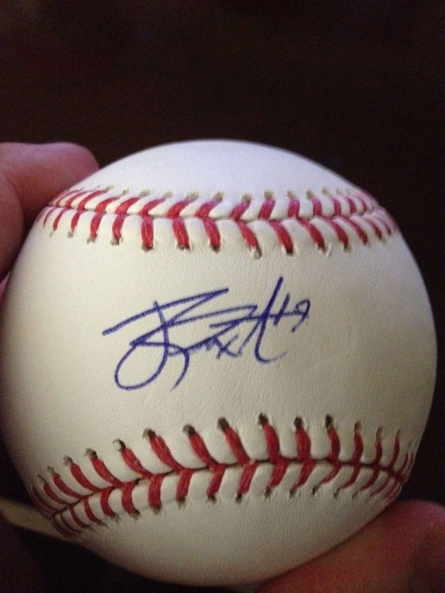 James Paxton Signed MLB Baseball Seattle Mariners Prospect