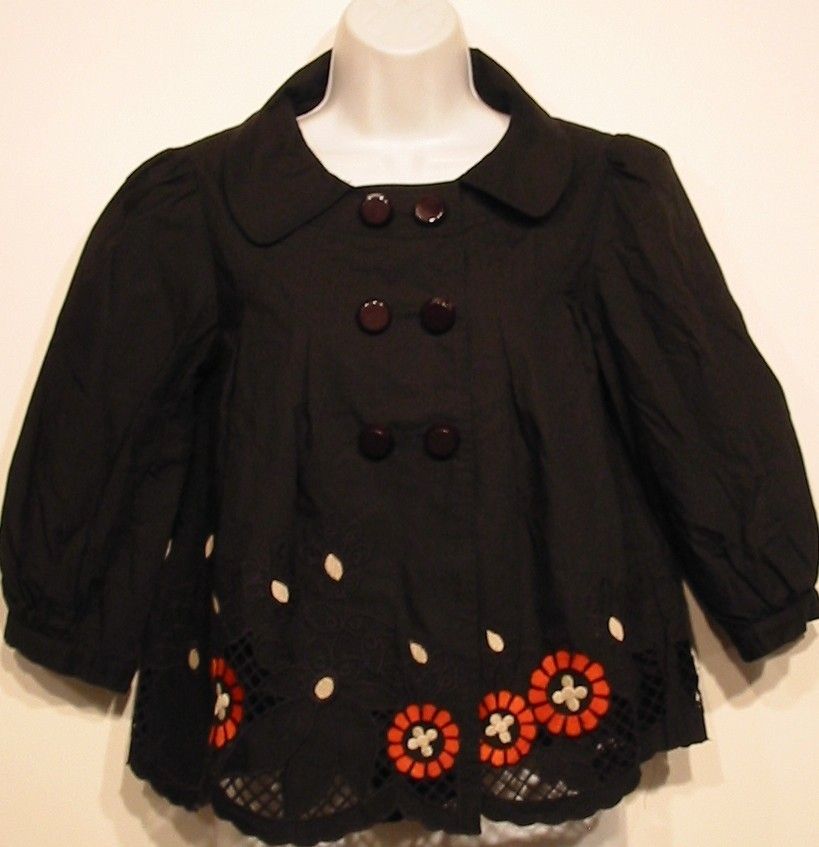 Designer Marc Jacobs Jacket w Artsy Cut Out Detail  Sz 2