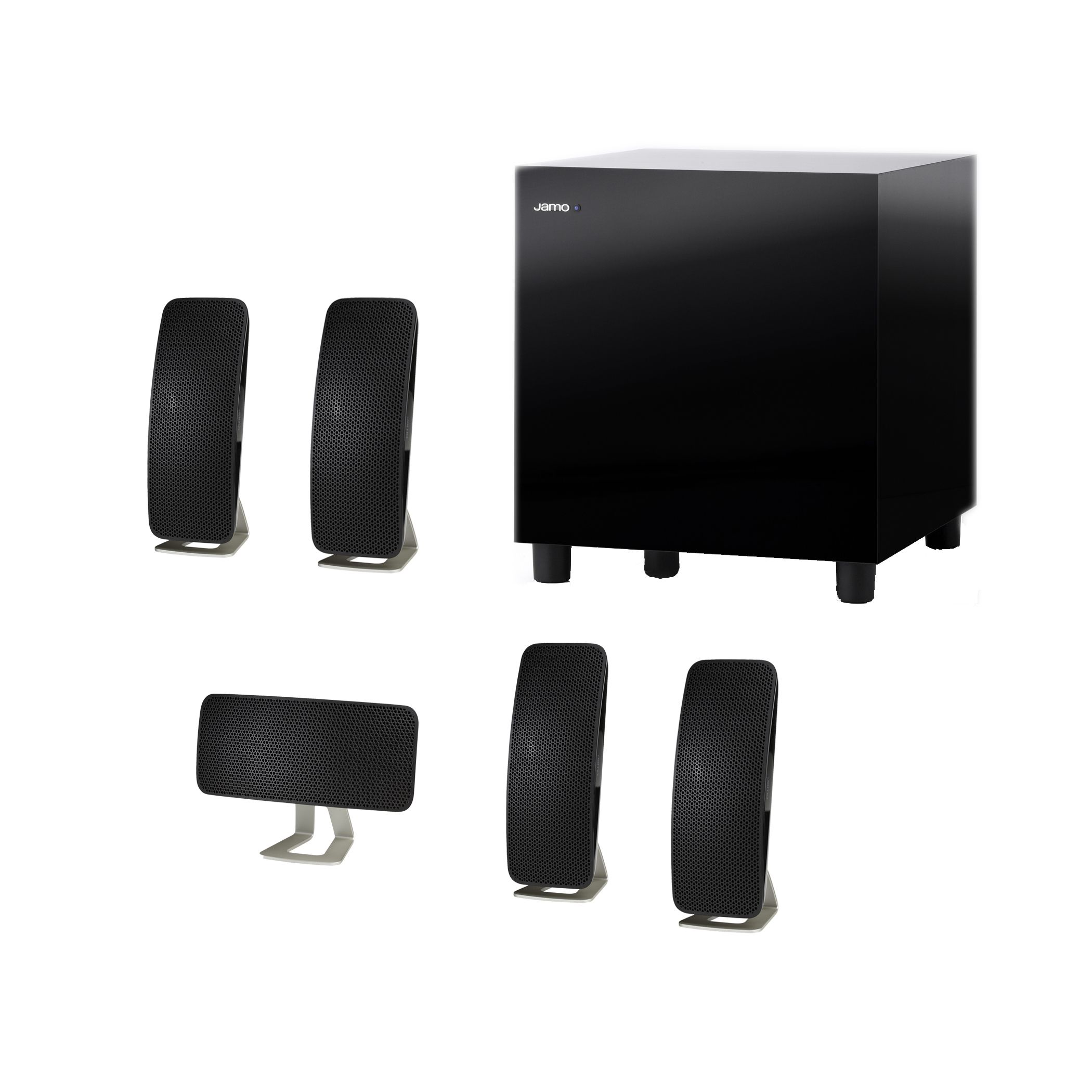 Jamo A200HCS 5 Piece Home Cinema Speaker System Black