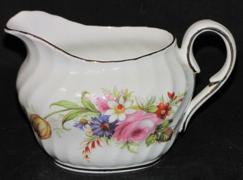 Foley James Kent Floral Porcelain Creamer Pitcher