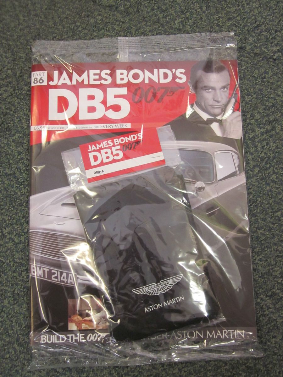Build Your Own James Bond Aston Martin DB5 Part 86 The Final Issue New