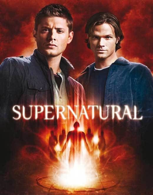  TV Movie Poster 27x40 D Jared Padalecki Jensen Ackles Amber