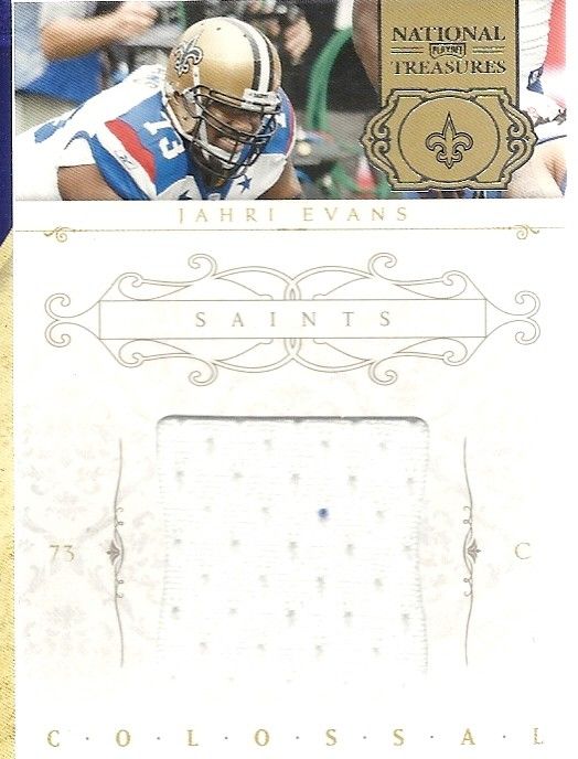 PRO BOWL COLOSSAL JERSEY JAHRI EVANS /99 NEW ORLEANS SAINTS PERENNIAL