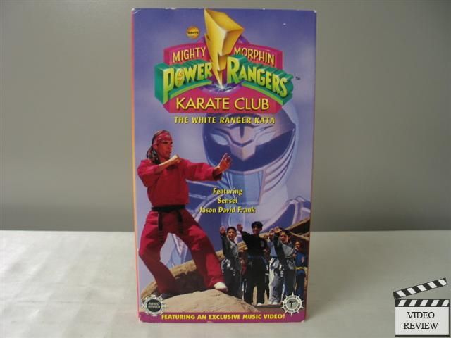  Club The White Ranger Kata VHS Jason David Frank 729014204333