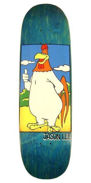 Cease and Desist Blind Jason Lee Foghorn Leghorn Skateboard Deck Teal