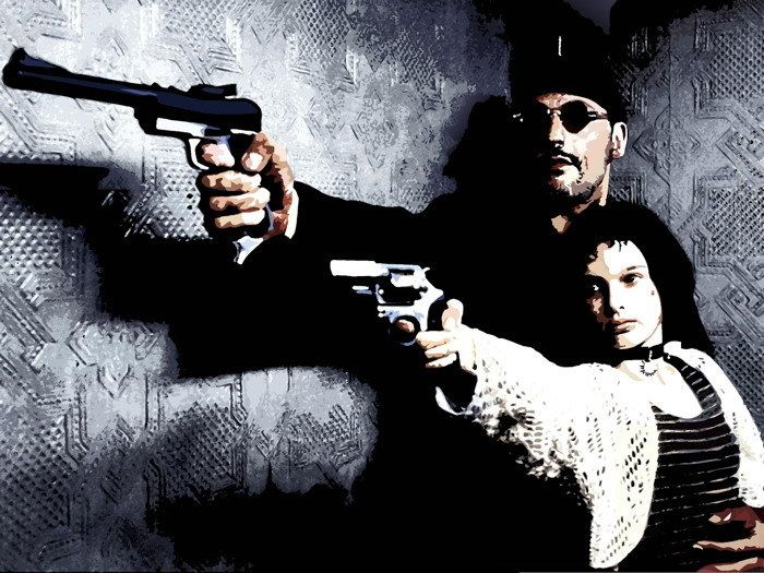 D6167 Leon The Professional Jean Reno Natalie Portman Movie 32x24