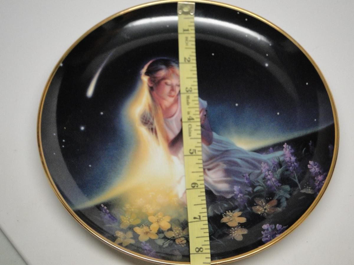 Crystal Maiden Crystal Power Jeane Dixon The Franklin Mint Plate