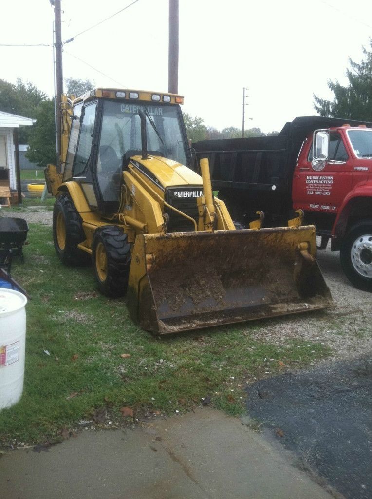 Backhoe Caterpillar 97 416C