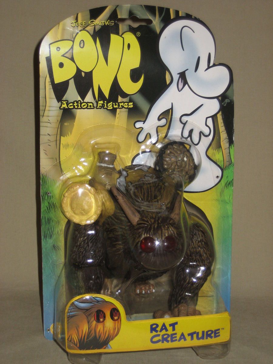 Jeff Smith Bone Rat Creature Figure NIP