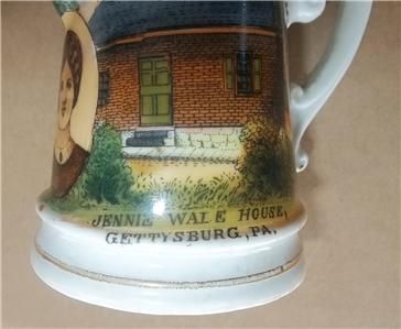  wrong as it reads Jennie Wale House instead of Jennie Wade house