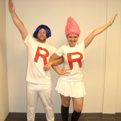 Team Rocket T Shirt Costume Pokemon James Jessie New