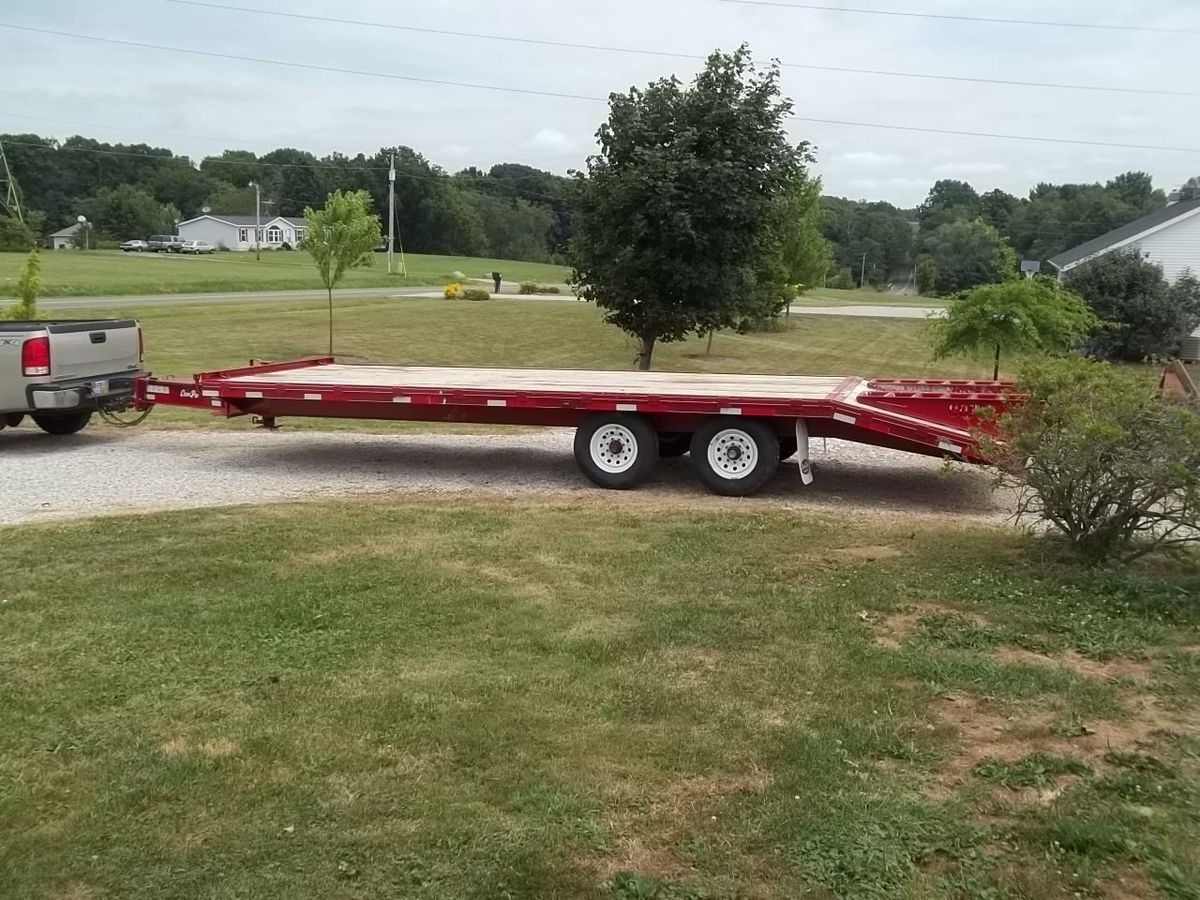 2010 Corn Pro Deck Over Trailer 14k GVW