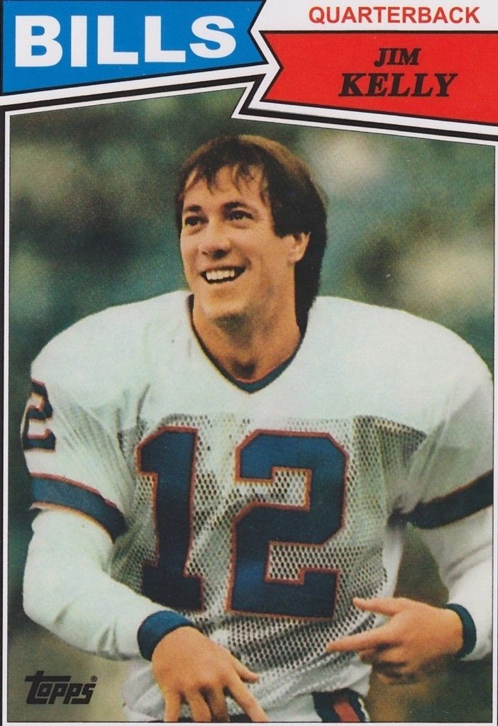 2012 Topps Rookie Reprint Jim Kelly