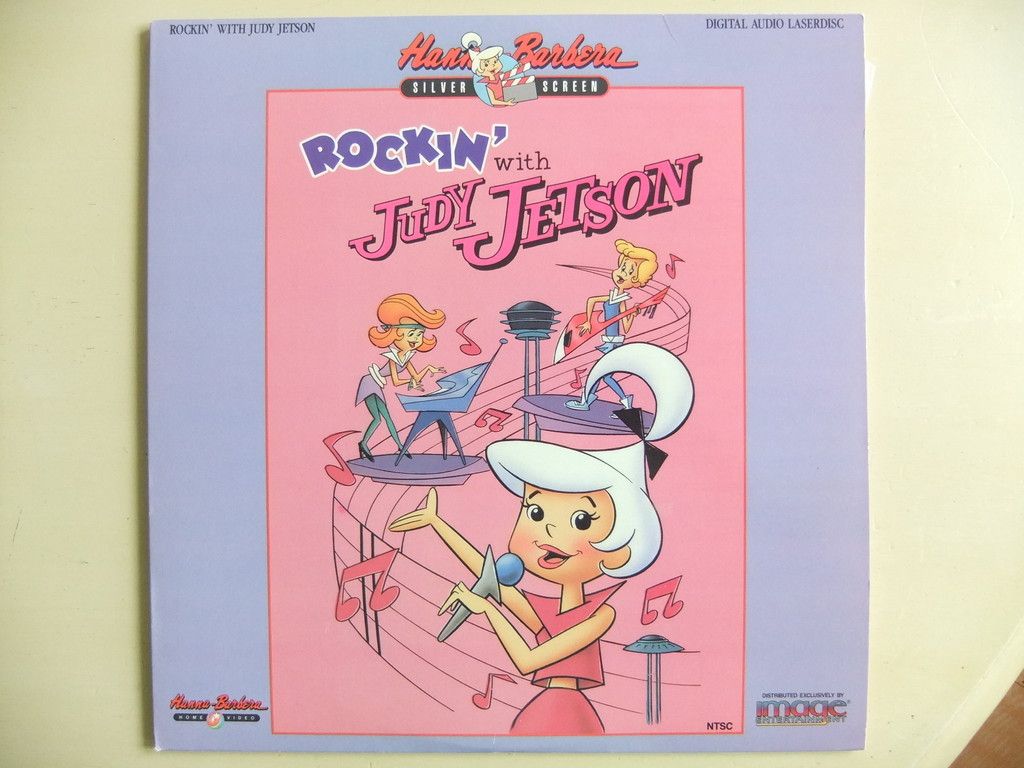 Jetsons Rockin with Judy Jetson Laserdisc Cartoons LD