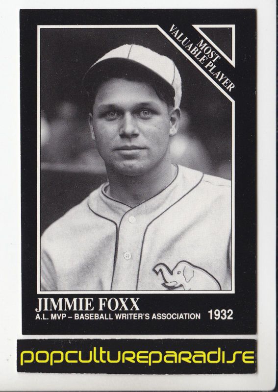 Jimmie Foxx 1991 Conlon Baseball Collection Card 303