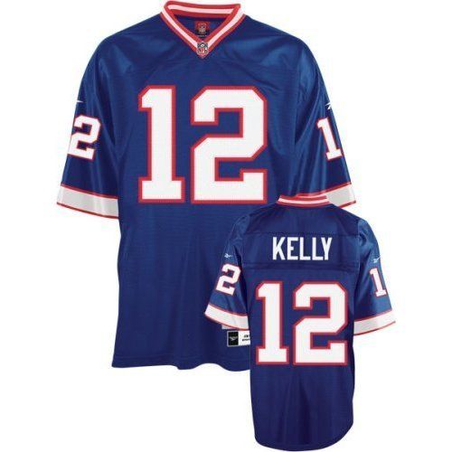 Jim Kelly 12 Throwback Jersey L