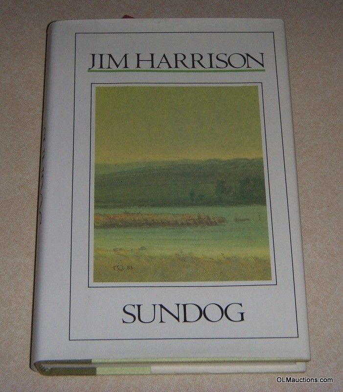  1st Printing Hardcover Book Signed by Jim Harrison 0525242368