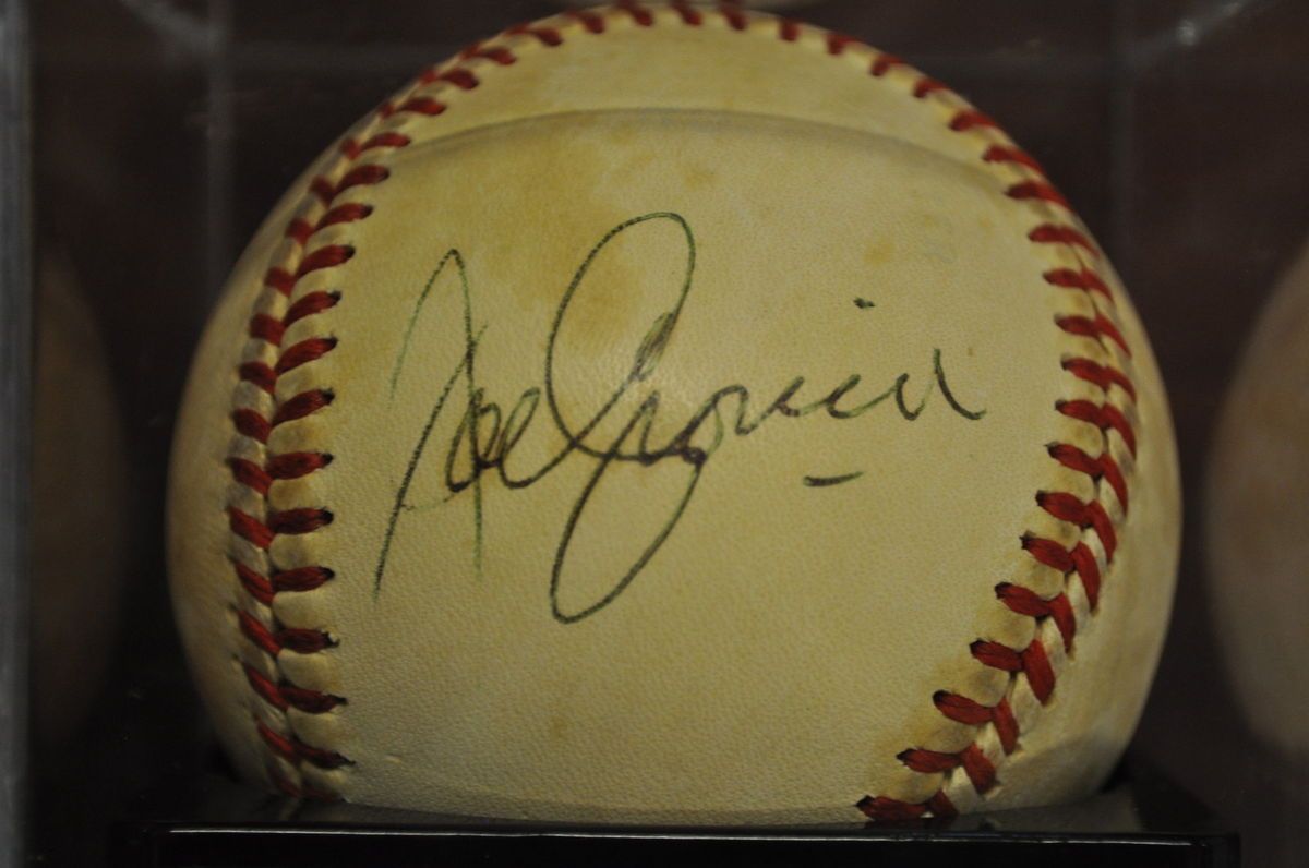 Joe Cronin Single Signed Baseball PSA DNA 6