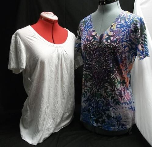 Lot of 2 Kiara Jockey Womens Clothing Size Medium Tops