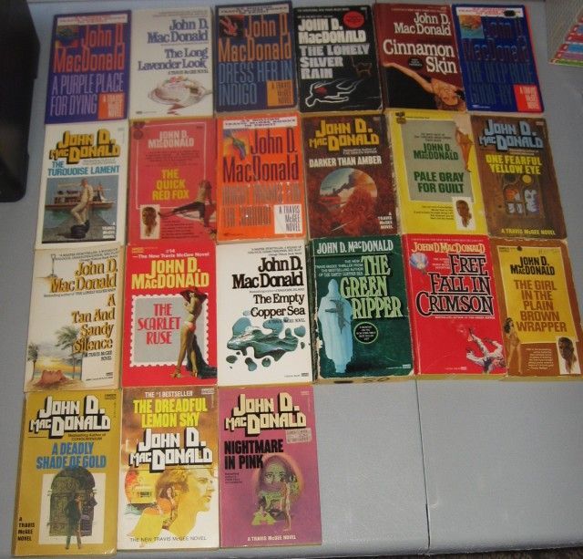 Complete Travis McGee Series John D MacDonald All 21 PB Many Vintage