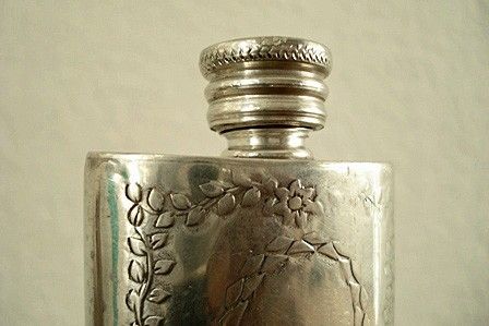 Vintage Pinder Bros English Pewter Flask Sheffield England