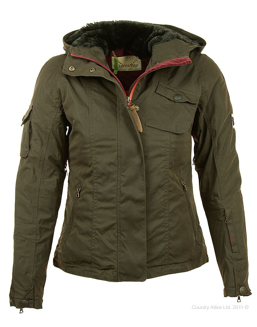 John Partridge Ladies Dove Jacket Olive WAW101